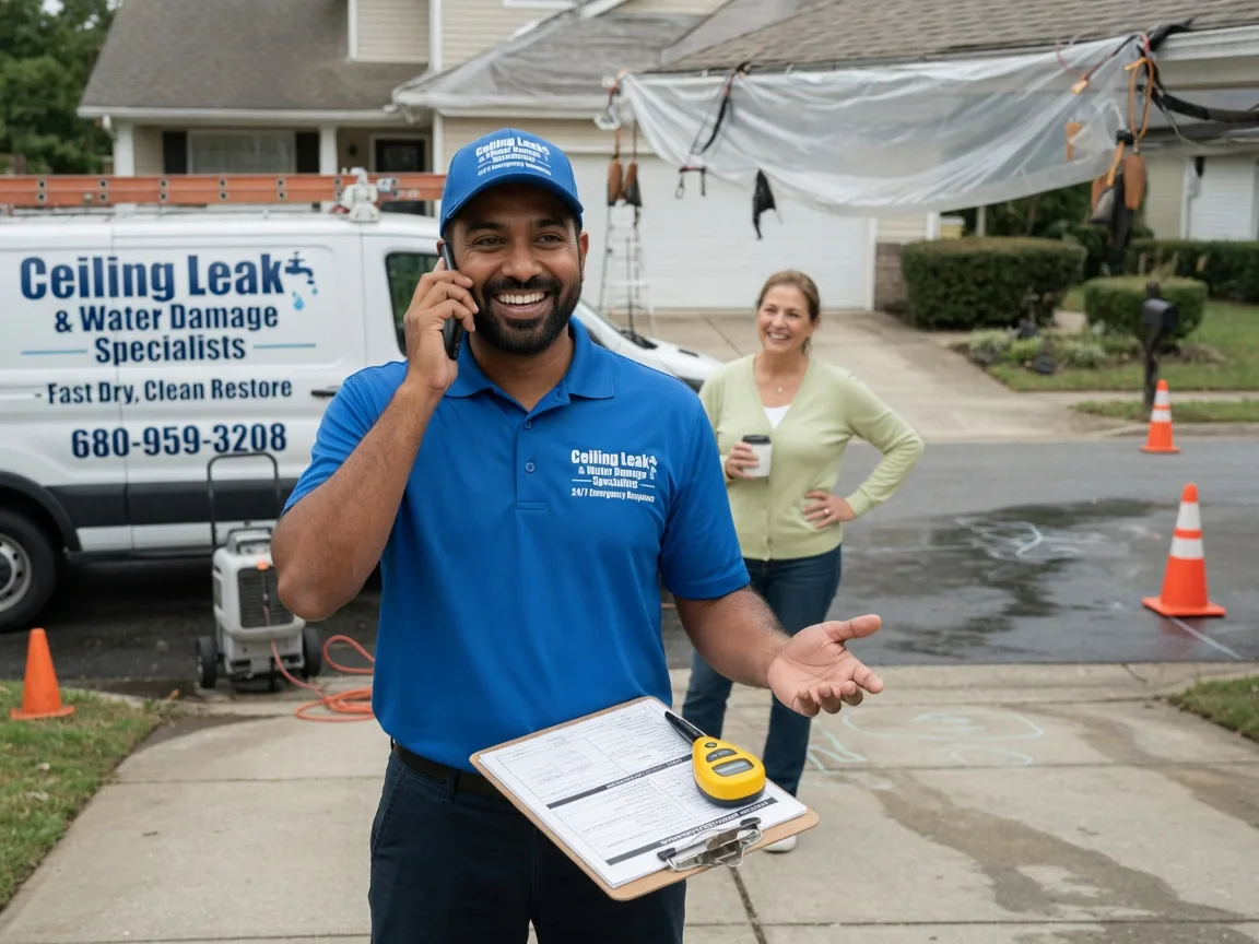 Ceiling Leak Cleanup Lincoln Park, MI FAQs